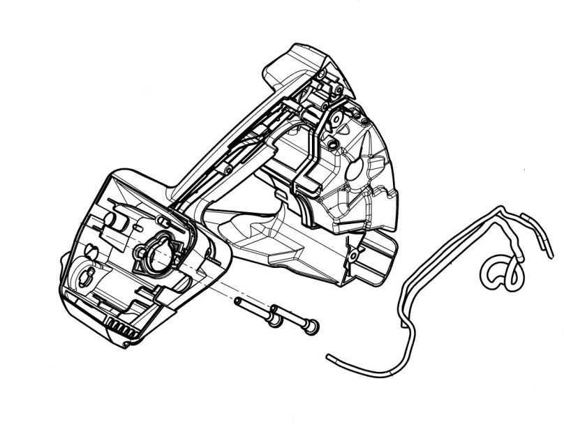 Efco MTT 3600 Chainsaw Top Handle Kit New OEM 50270220 SawAgain