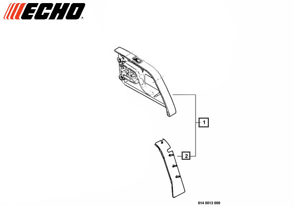 Echo Cs-8000 Clutch Cover Orange  New Oem 43300230832