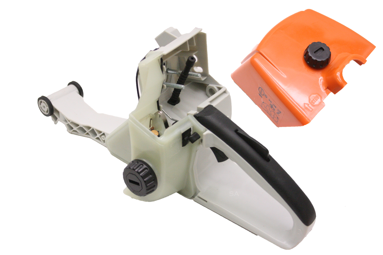 STIHL 038 FUEL GAS TANK HANDLE ASSEMBLY NEW 11193500852 | SawAgain STIHL 038 FUEL GAS TANK HANDLE ASSEMBLY NEW 11193500852 | SawAgain