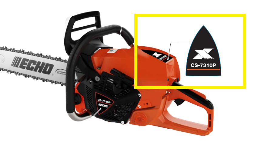 Echo Cs 7310P Label - Model CS-7310P New Oem X503015450 | SawAgain