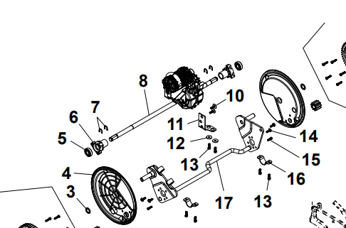 Honda 3 in 1 mower parts 2025