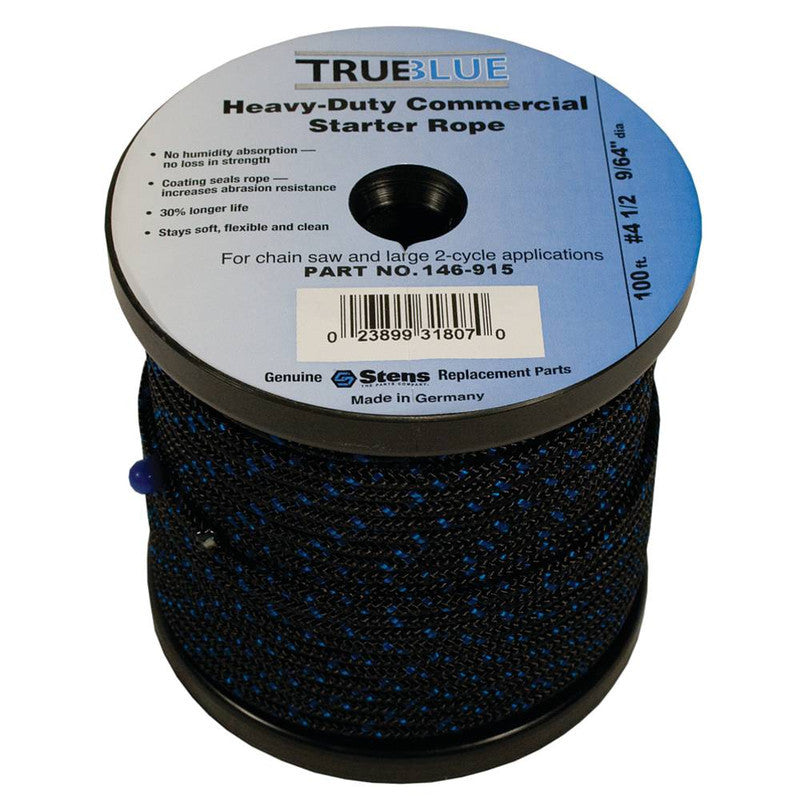 Stens True Blue # 4.5  Recoil Starter Rope 100'