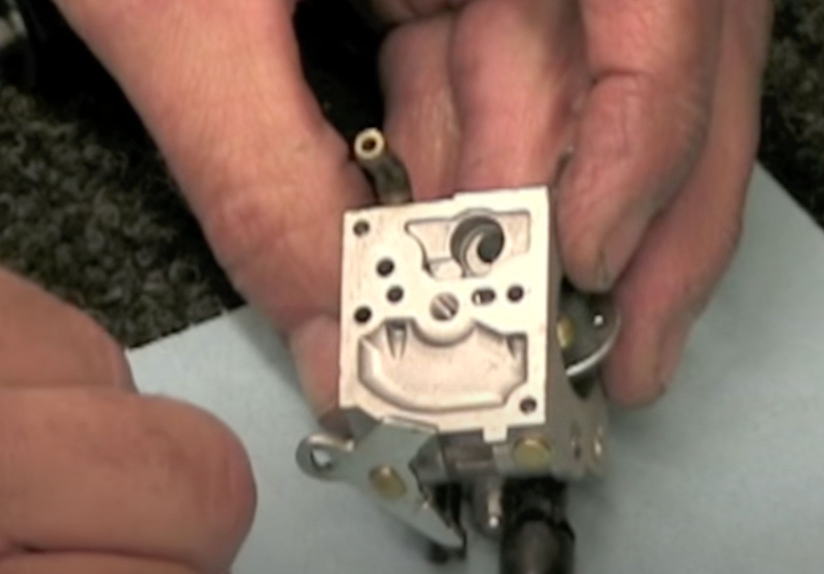 How To Rebuild A Stihl MS 200T Carburetor | SawAgain