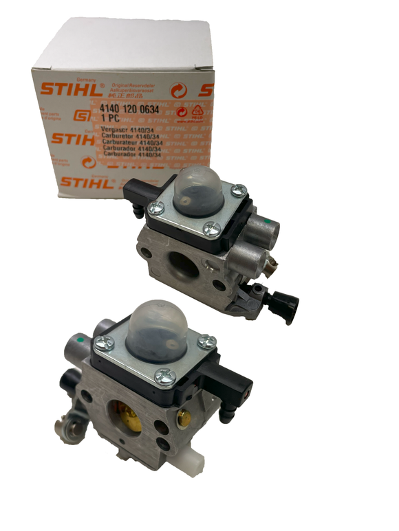 Stihl Fs 38, Fs 45, Fs 46, Fs 55 Zama Carburetor New OEM 41401200634 Replaces 414012006199