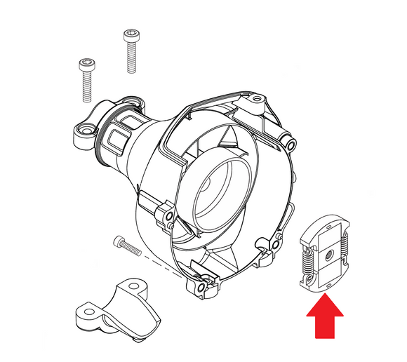 Echo SRM-2120 Clutch Assembly New OEM A056000780
