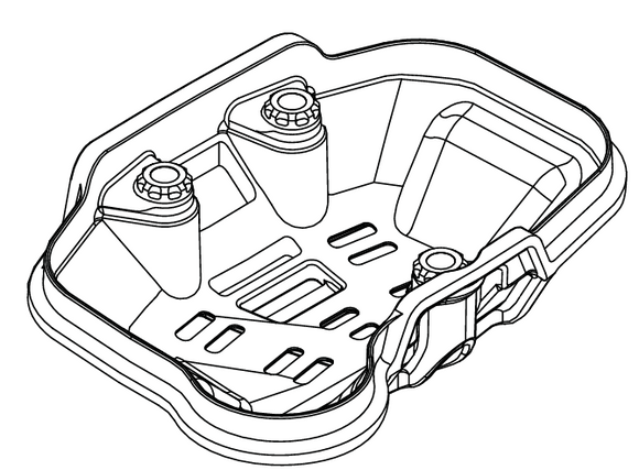 Echo SRM-2120 Fuel Tank Guard New OEM A175000410