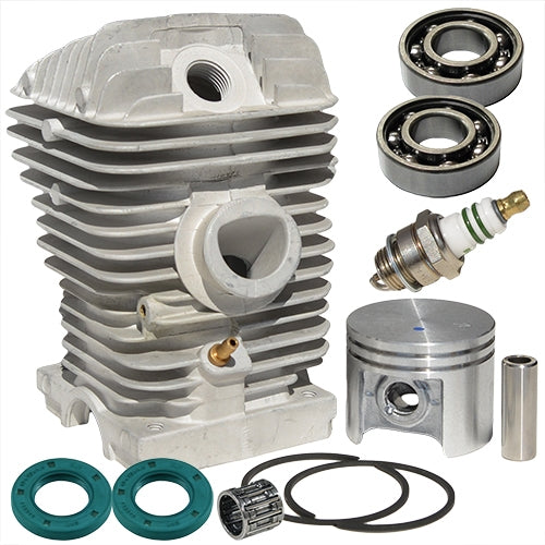 Meteor Big Bore Kit Fits Stihl 029 Ms 290 310 49Mm Cylinder, Piston, Rings, Rebuild Kit
