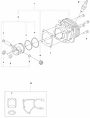 Husqvarna 540 Xp Piston Assembly (Fig 2) New OEM 536660102-2