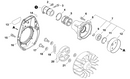 Echo SRM-4510 Case Assembly Clutch (Fig 7) New OEM P100008630-2