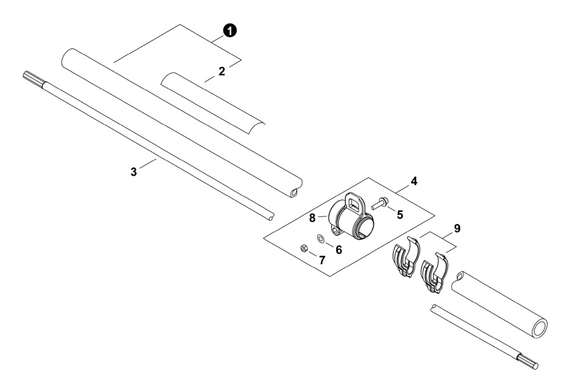 Echo SRM-4510 Hanger Assembly, Harness (Fig 4) New OEM P022055130