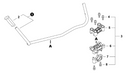 Echo SRM-4510 Mounting Kit, U-Handle (Fig 3) New OEM P022055180-2