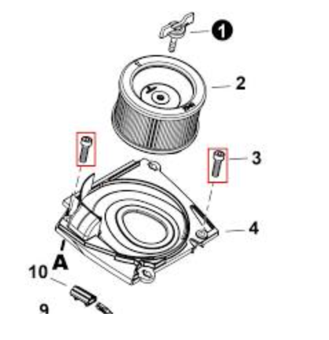 Echo Torx Bolt 5x16 New Oem V805000150