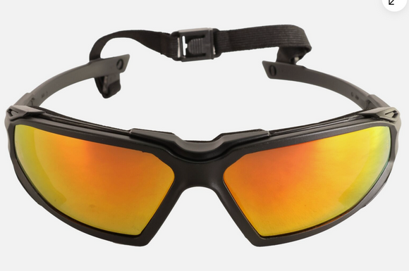 Echo Mirror Tinted Jet Sun Saftey Glasses New OEM 102922457