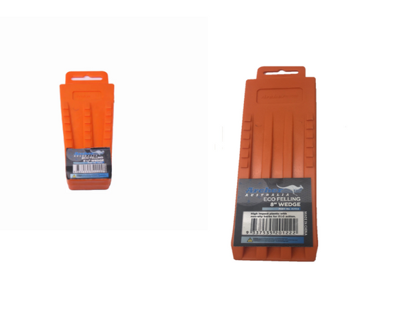 Archer Pro 5 1/2" And  8" Hi Vis Orange Felling Wedge Combo Pack