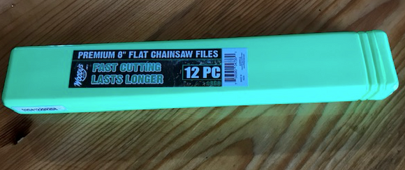 Woody's Premium 8" Flat Chainsaw 1 Dozen File Pack