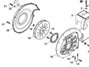 Echo Pb-770H, Pb-770T, Pb-760LNH, Pb-760LNT Fan Case (Fig 20) New Oem E103000680, E103000683-2