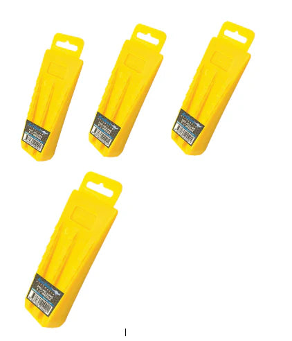 Archer Pro 8" Hi Vis Yellow Wedge 4 Pack