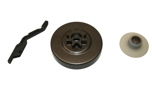 1/4 or Quarter Pitch 8 tooth Carving Sprocket Drum Conversion Kit Fits Stihl MS 150T, 151T, TC New OEM 11466402004