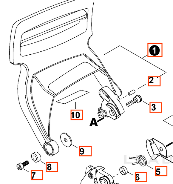 Echo CS-490, 4910, 500P, 501P, Shindaiwa 491s, 492 Washer 5 New Oem V303000320