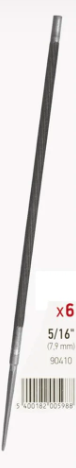 Oregon 5/16" Professional Round Chainsaw Chain Sharpening File New OEM 90410
