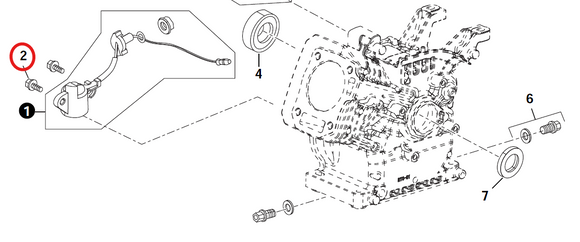 Echo PW-3100 Bolt New Oem YH435000070