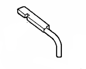 Echo Cs-450, CS-450P Oil Pipe (Fig 15) New OEM 43722938331, 43722938332