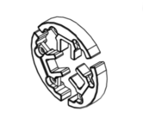 Echo CS-4010 Clutch Shoe Set New OEM P021007051