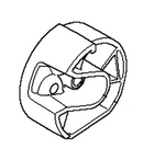 Husqvarna Hand Guard (Fig 18) Fits T540i Xp, T542i XP New 593191801-1