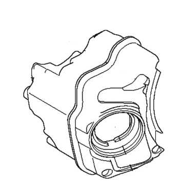 Husqvarna Oil Tank (Fig 17) Fits T540i Xp, T542i XP New 531344901