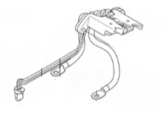 Husqvarna Wiring Assembly (Fig 6) Fits T540i Xp, T542i XP New 593083801
