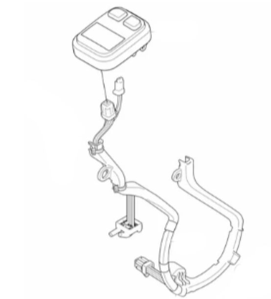 Husqvarna Wiring Assembly (Fig 3) Fits T540i Xp New 536179601