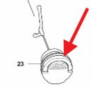 Husqvarna Gasket (Fig 23) Fits T540i Xp, T542i XP New 589241101, 537215001