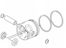 Husqvarna 540 Xp Piston Assembly (Fig 2) New OEM 536660102-1