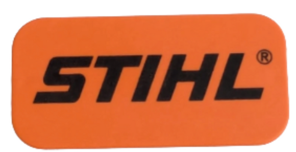 Stihl Model Badge Plate New Oem 00009672035