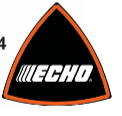 Echo PB-8010H, 8010T, 9010H, 9010T Backpack Blower Label - Recoil Starter (Fig 4) New Oem X502001160