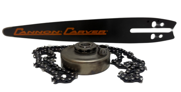 12" Cannon Carver Dime Tip Chainsaw Carving Kit .050 Gauge, 1/4 Pitch Fits Stihl 017, 018, 021 025 Ms 162, 170, 171, 172, 180, 182, 210, 250