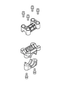 Echo SRM-4510 Mounting Kit, U-Handle (Fig 3) New OEM P022055180-1