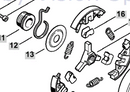Aftermarket Stihl 064, 066, MS 341, Ms 361, Ms 362, Ms 441, Ms 461, Ms 500i Clutch Washer Replaces 11221621000-2