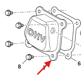 Echo PW-3100 Cover, Valve New Oem YH458000450