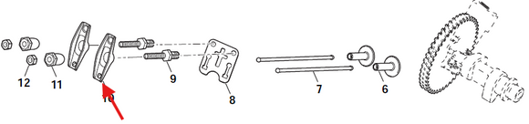 Echo PW-3100 Arm, Rocker New Oem YH458000200