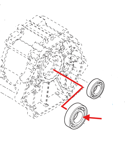 Echo EG-10000 Bearing Deep Groove Ball New Oem YH453000040