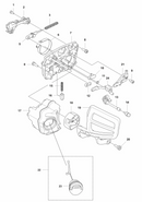 Husqvarna Drive Link (Fig 10) Fits T540i Xp, T542i XP New 593722301, 593722302-2