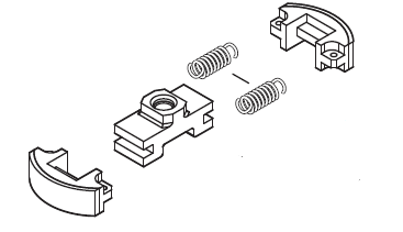 Echo HC-2210, HC-2810, HCS-2810, HCS-3810, HT232, HT234, Shindaiwa DH235 Clutch Assembly New Oem A056000700