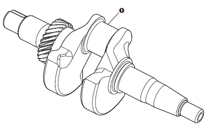 Echo EGi-3600 Assy., Crankshaft New Oem YH458000400