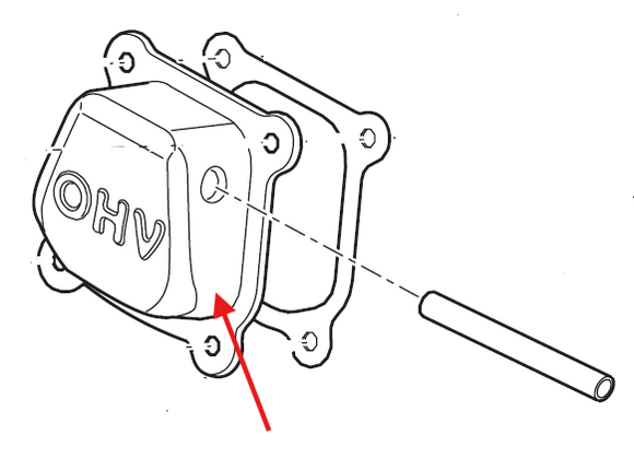 Echo EG-10000 Cover, Valve New Oem YH458000250