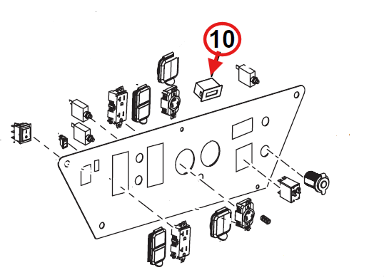 Echo EG-10000 +Display, Digital New Oem YH310000020