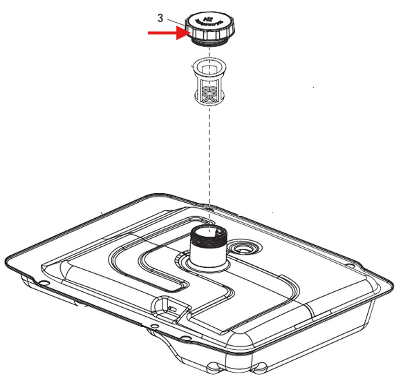 Echo EGi-3600 Cap, Fuel New Oem YH468001540