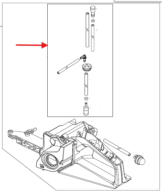 Echo CS-4920 Fuel System Kit New OEM P021054350