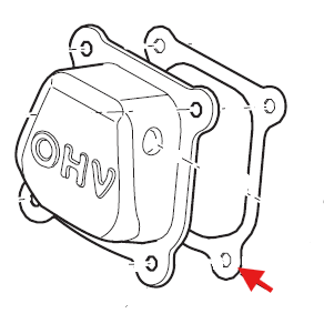 Echo PW-3100 Gasket, Valve Cover New Oem YH468000700