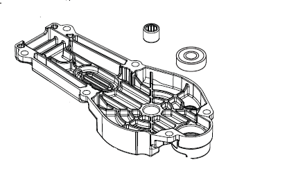 Echo HC-2210, HC-2810, HCS-2810, HCS-3810, HT232, HT235 Shindaiwa DH232, DH235 Cover Assy, Gear Case New Oem P021034241